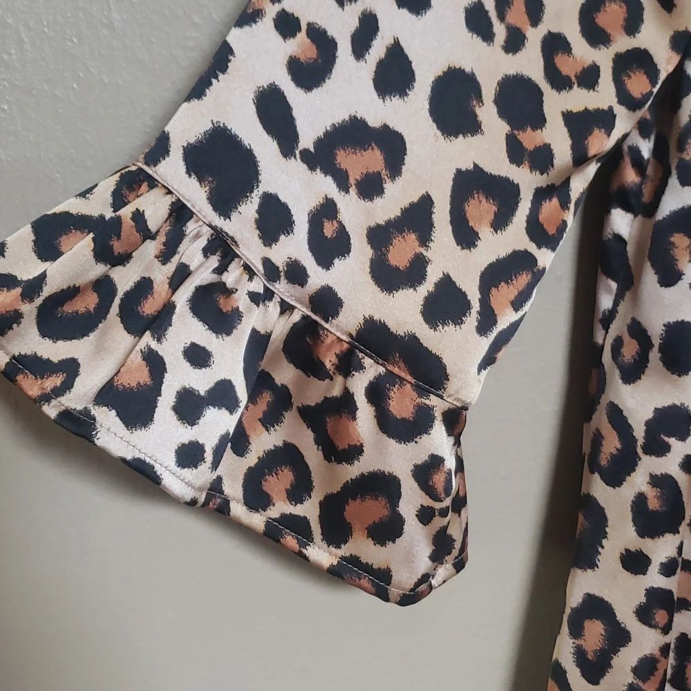 Uncle Frank M Leopard Print Mini Dress - Picture 14 of 14